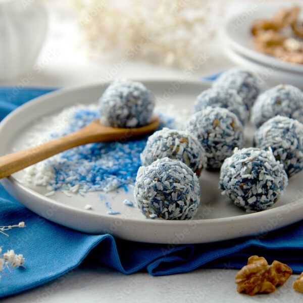 Throat Chakra Spirulina Energy Truffles