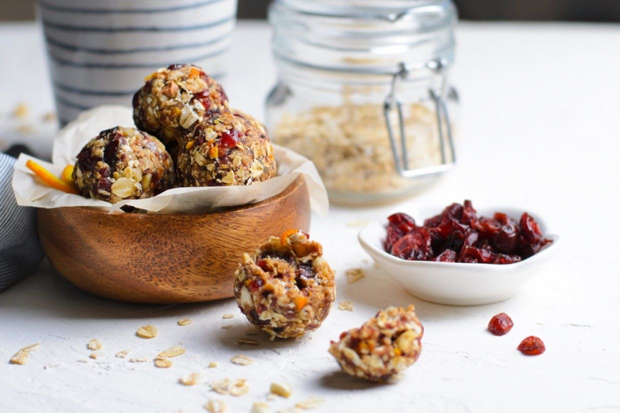 Root Chakra Cranberry Energy Truffles